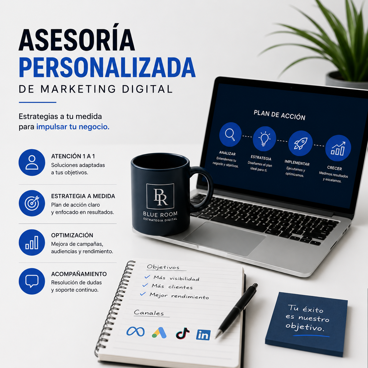 Asesoría personalizada de Marketing Digital